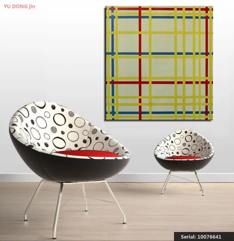 Piet Cornelies Mondrian натюрморт абстрактная масляная живопись рисование искусство спрей без рамы строительный воск