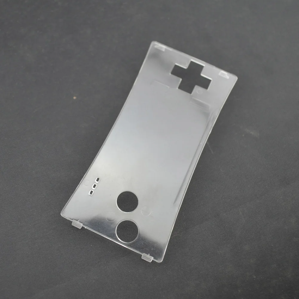 10 шт. прозрачная передняя панель для G ameboy Micro|micro faceplate|gameboy faceplatehousing shell |