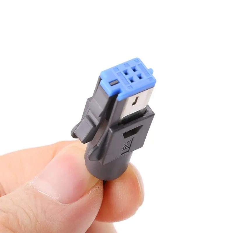 4-контактный Автомобильный USB Кабельный адаптер удлинитель шнур для Nissan Teana Qashqai CD