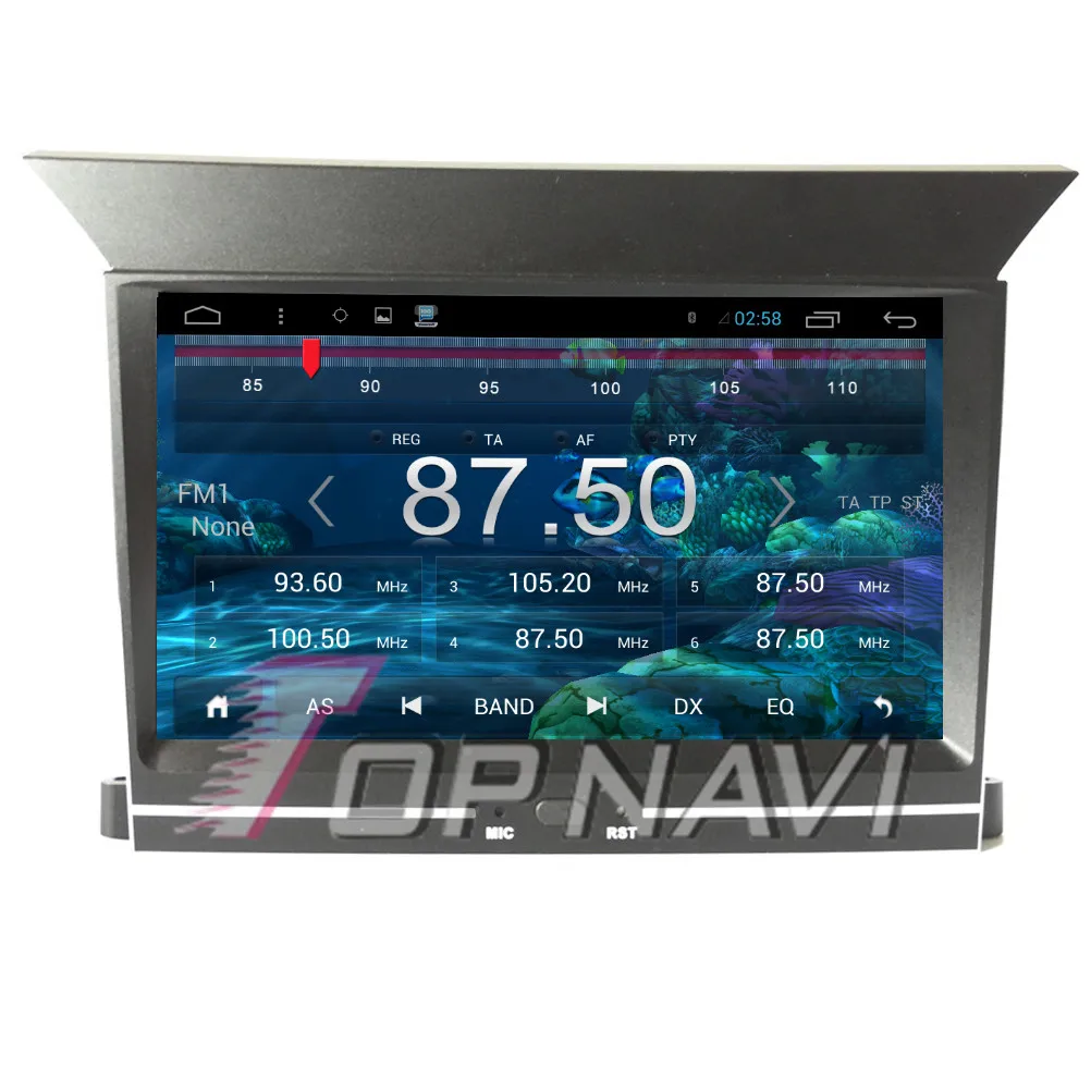 Topnavi 7 &quotчетырехъядерный Android 6 0 Автомобильный GPS навигатор для Pilot 2009 2010 2011 2012
