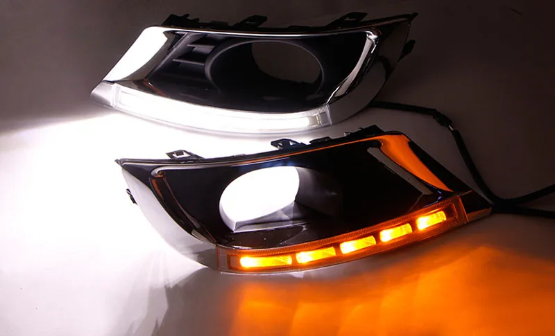 2 шт. DRL для Toyota Camry 2009 2010 2011 дневные ходовые огни противотуманные фары|daytime running|fog