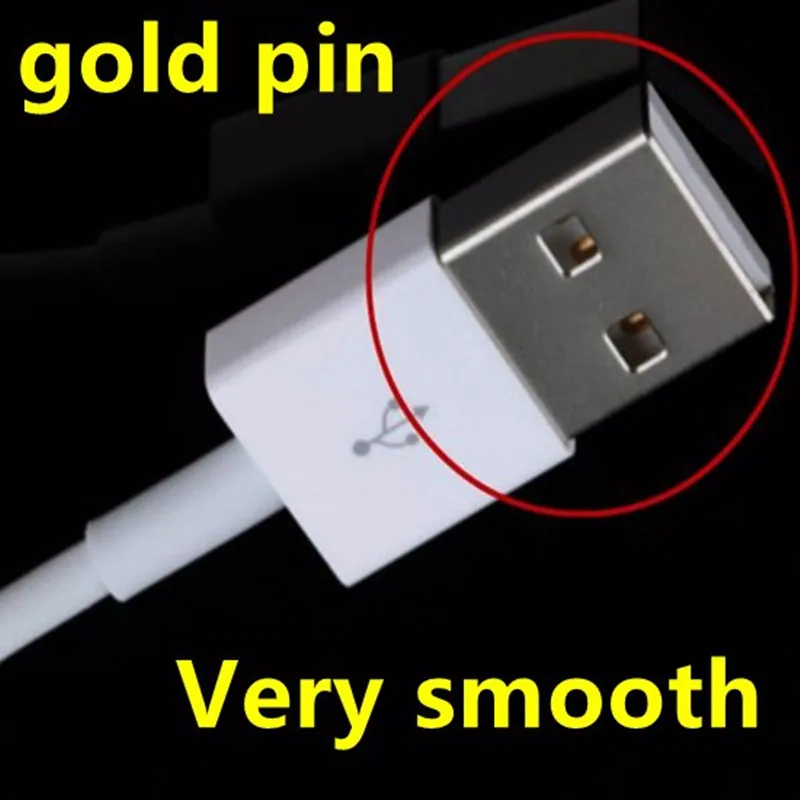 500 шт./лот Зарядное устройство аксессуар Связки best качество 1 м 8pin белый Фольга и