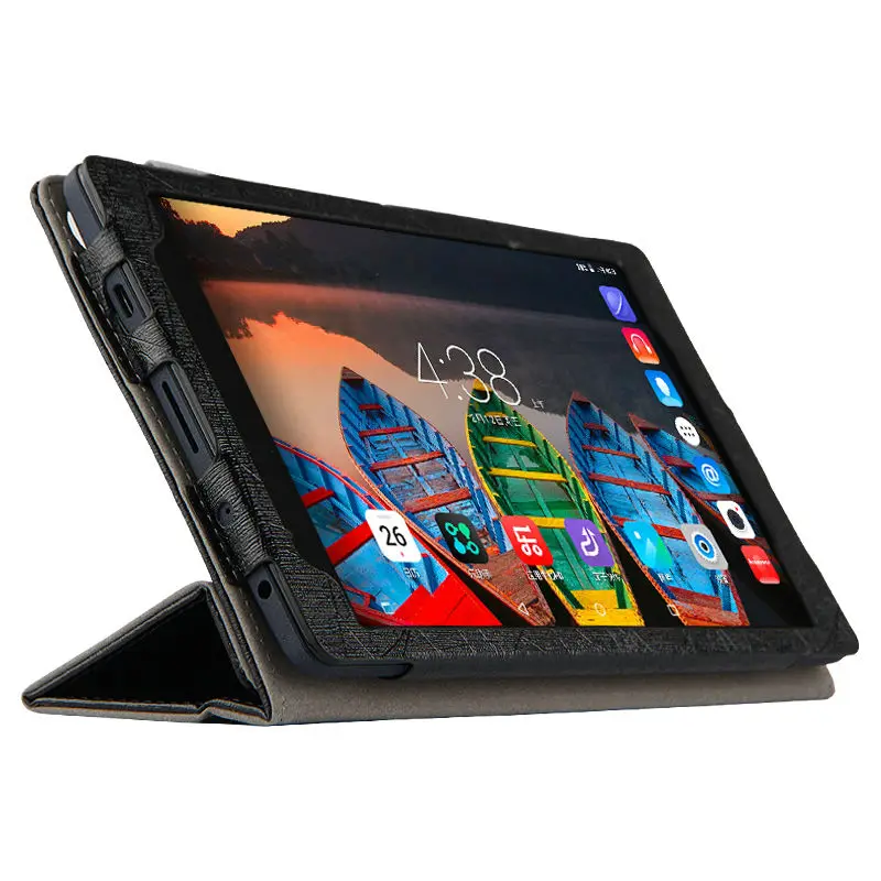 Чехол для Lenovo P8 Tab 3 8 Plus защитный умный чехол из искусственной кожи планшета TB 8703F