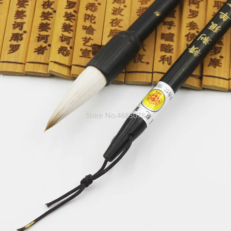 3 шт./компл. чесночные кисти для китайской каллиграфии ручка с отличным качеством