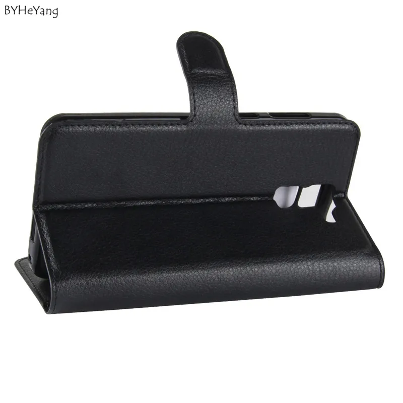 For HOMTOM ht30 чехол BYHeYang с откидной крышкой кожаный роскошный модный подставкой for