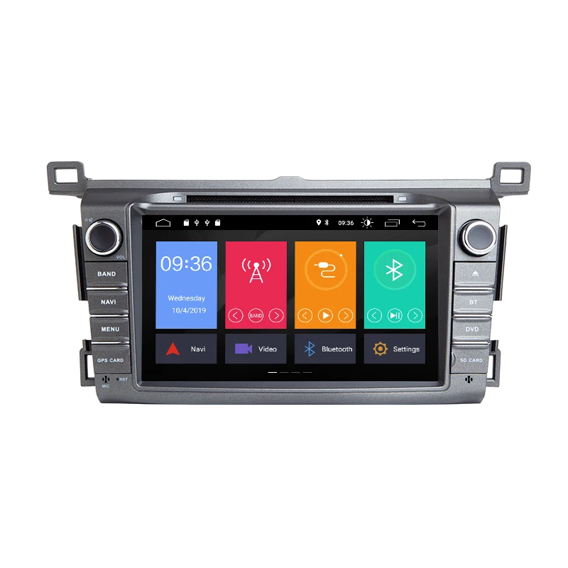 Xonrich автомобильный мультимедийный плеер 2 din Android 9 0 GPS DVD для Toyota RAV4 Rav 4 2013 2014 2015