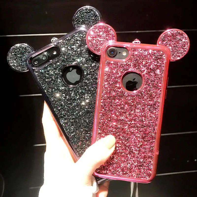 Роскошный Блестящий 3D чехол для телефона iPhone 6 6S 7 8 Plus XS Max XR X 5 | Мобильные телефоны