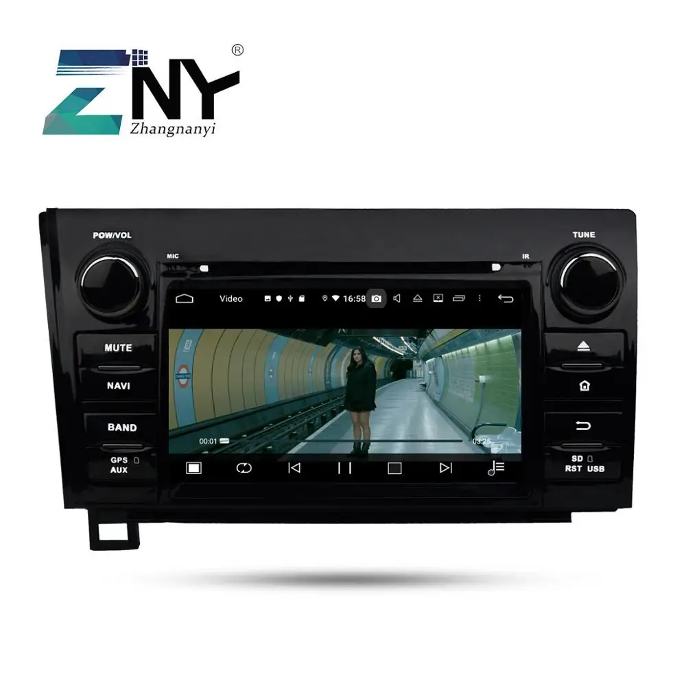 " HD 2 Din Android 9,0 автомобильный стерео для Toyota Tundra Sequoia 2007 2008 2009 2010 2011 2012 2013 радио DSP gps навигацией, Wi-Fi