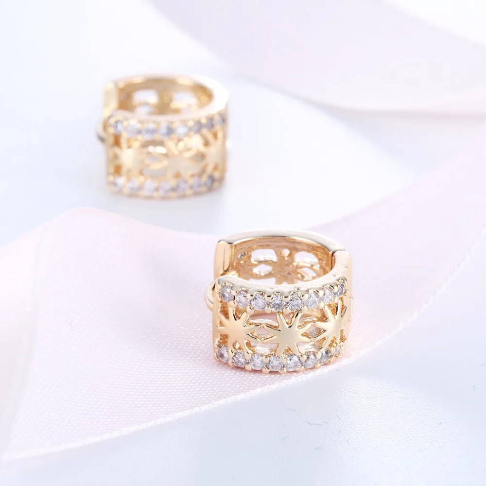 Kinitial 1 пара Новый цвета: золотистый серебристый в форме звезды кристалл дрель