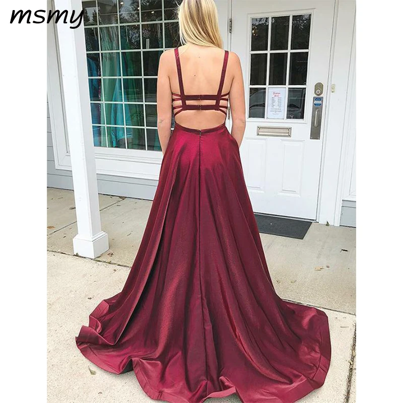 2019 сексуальное вечернее платье трапециевидной формы вечерние платья для