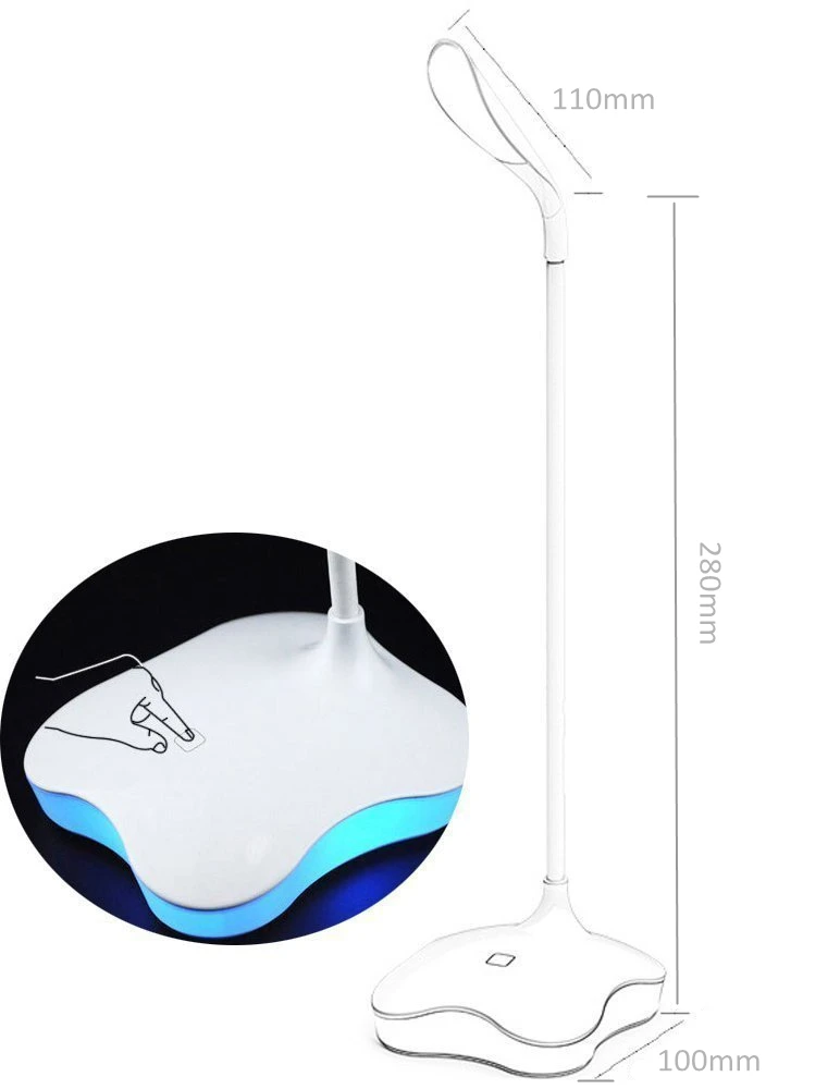 2 в 1 светодиодная настольная лампа с 3 уровнями яркости|rechargeable table lamp|study desk lampdesk lamp