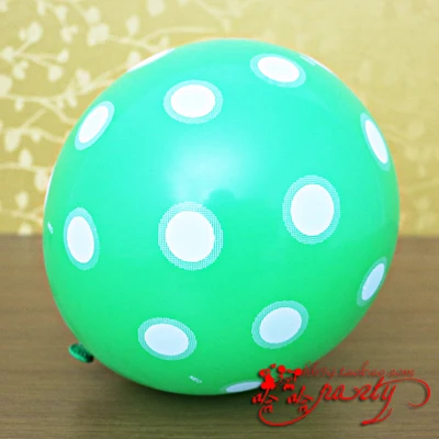 10 шт./lot12inch ясно воздушные шары точка конфеты colorBalloons с днем рождения Baby Shower