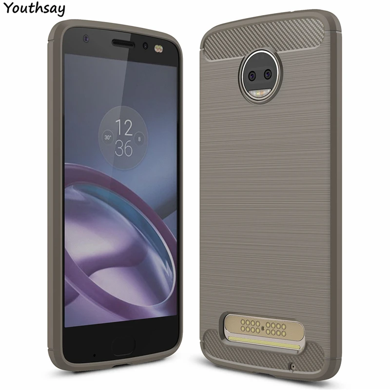 Чехол Youthsay для Motorola Moto Z2 мягкий чехол из ТПУ телефона 5 дюймов | Мобильные телефоны