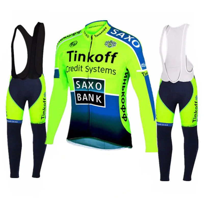 Спортивная одежда для велоспорта Tinkoff велосипедная с длинным рукавом горного