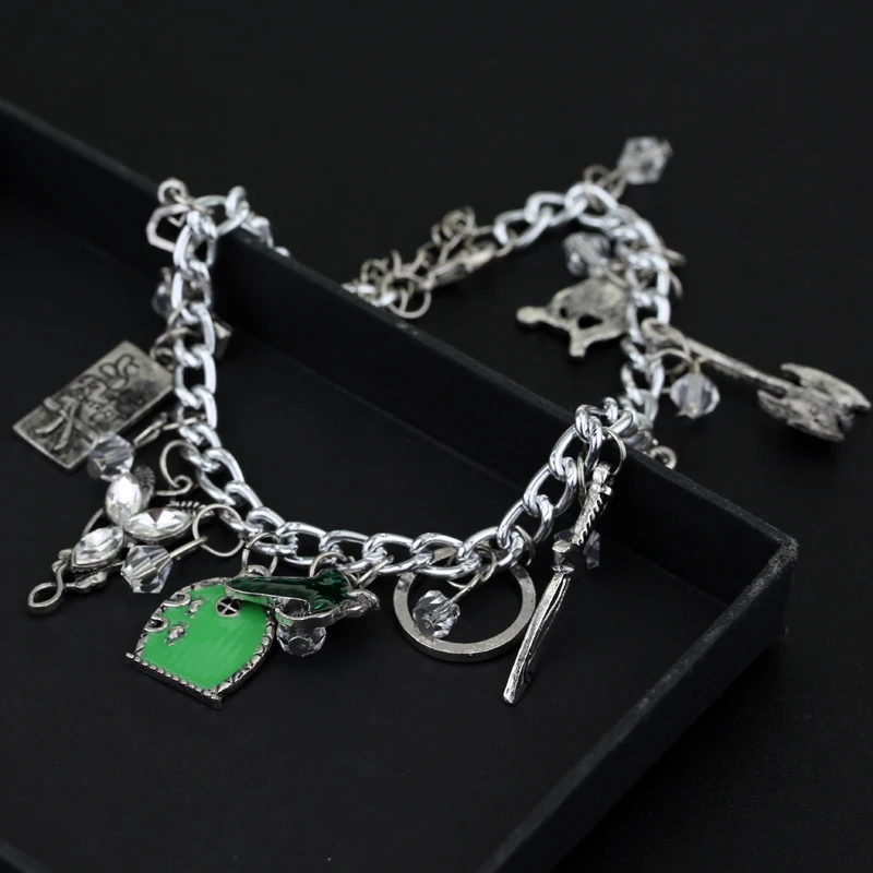 Популярные очаровательные браслеты с изображением фильма эльфийский лист Arwen