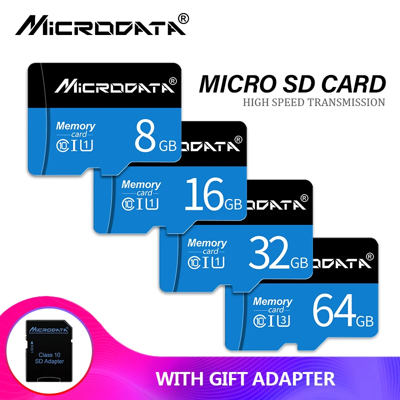 Высокоскоростной Класс 10 картао де Мемория 32 Гб карта памяти micro sd 128 Гб 64 ГБ 32 ГБ 16 ГБ 8 ГБ 4 ГБ micro sd карты мини TF карты в подарок