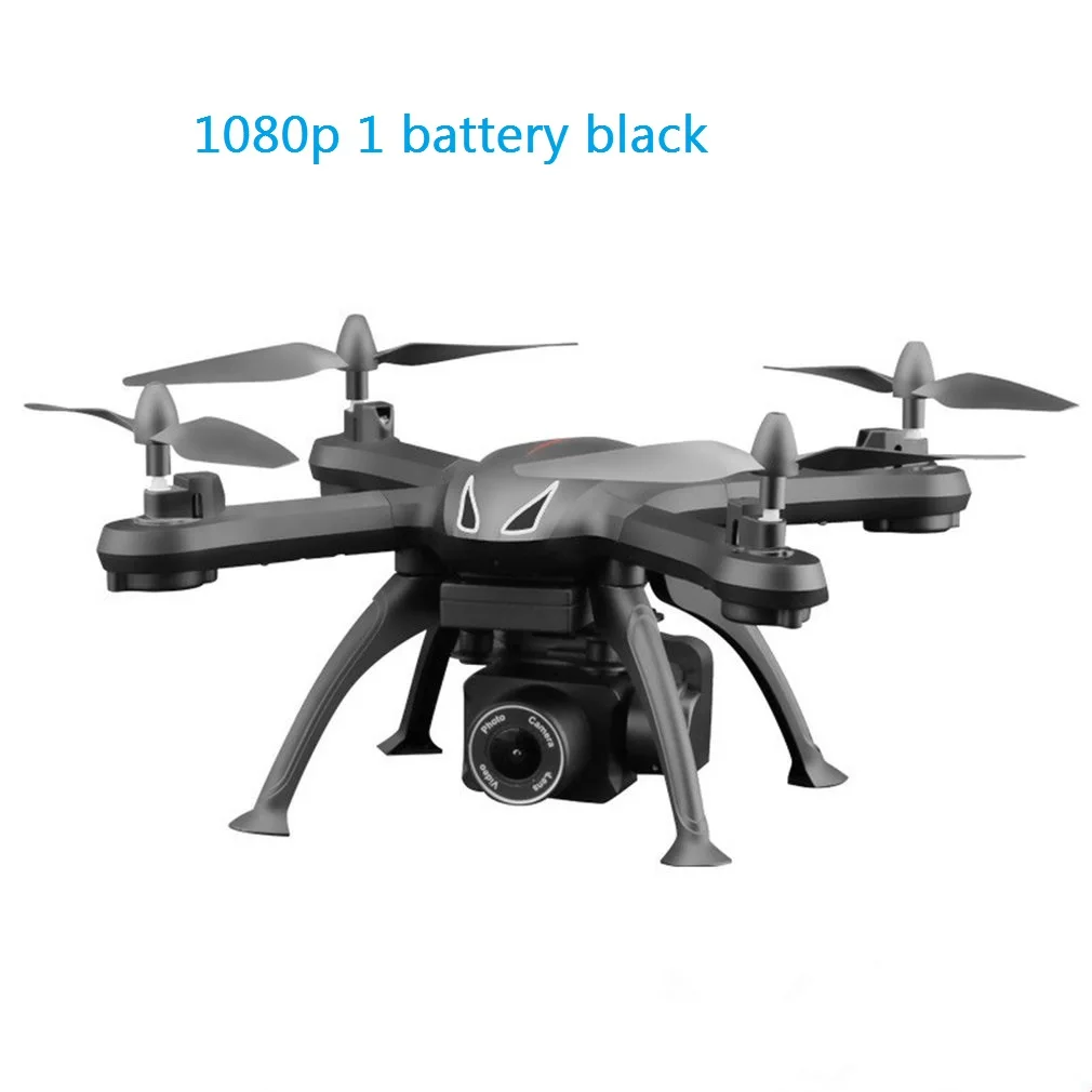 X6S Радиоуправляемый Дрон 4K 1080p Квадрокоптер с 720p 480p HD камерой 2,4 ГГц Wifi FPV дроны аэрофотосъемка Дрон долгое время RC самолет - Цвет: 1080p 1battery black