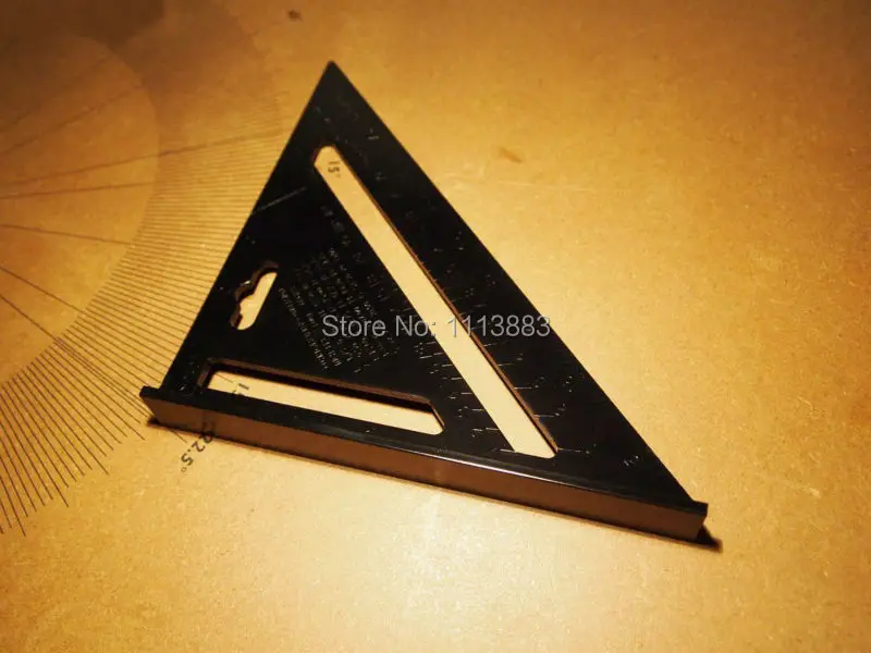 7 дюймов Черный алюминиевый сплав скорость обрамление Rafter квадратный кровельный