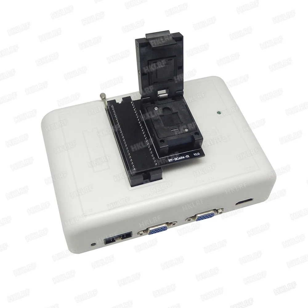Универсальный программатор RT809H + адаптер BGA64 100% оригинал EMMC-Nand FLASH USB бесплатная
