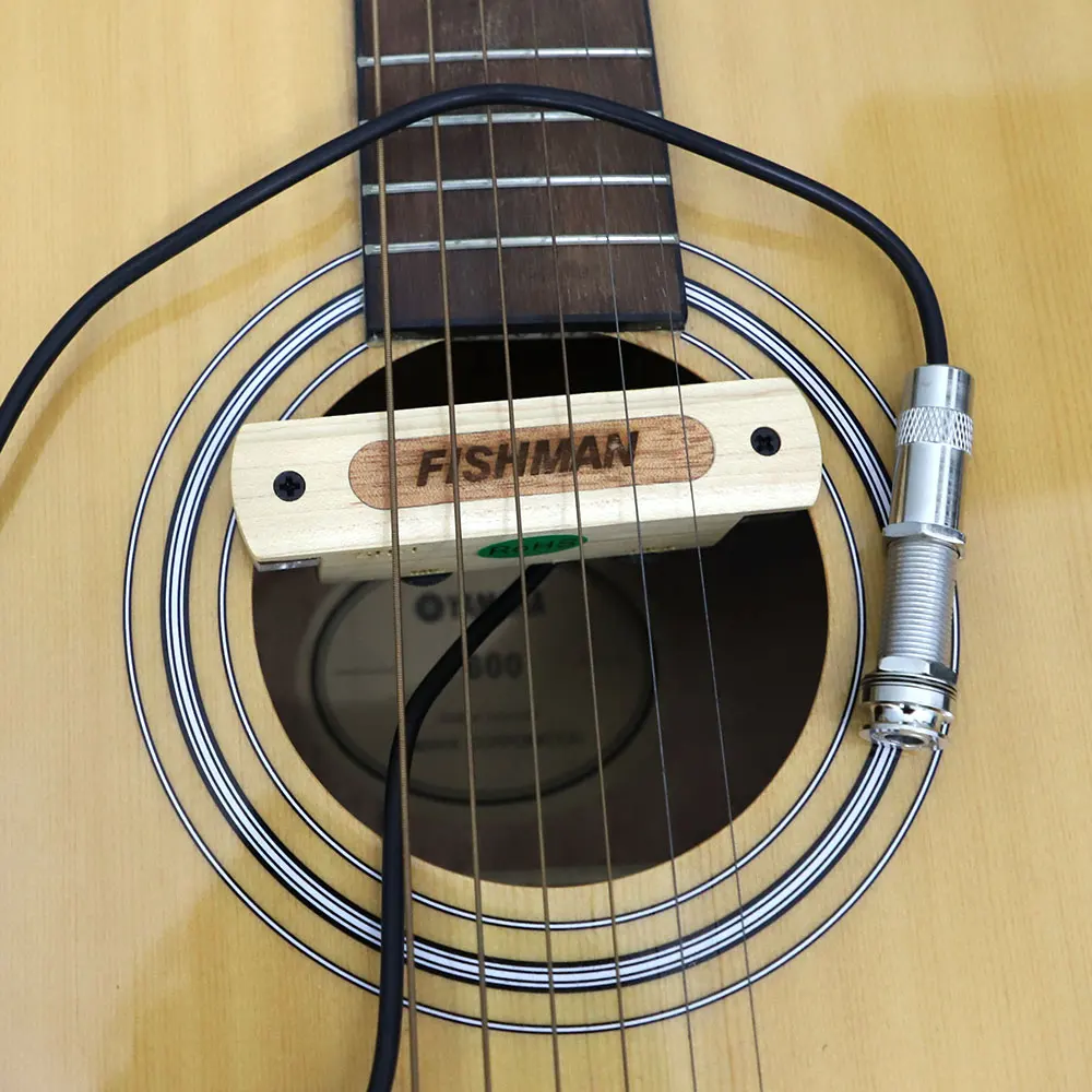 Акустическая гитара Soundhole pick up с микрофоном палочки с одной катушкой высокое качество Endpin Jack аксессуары для гитары запчасти