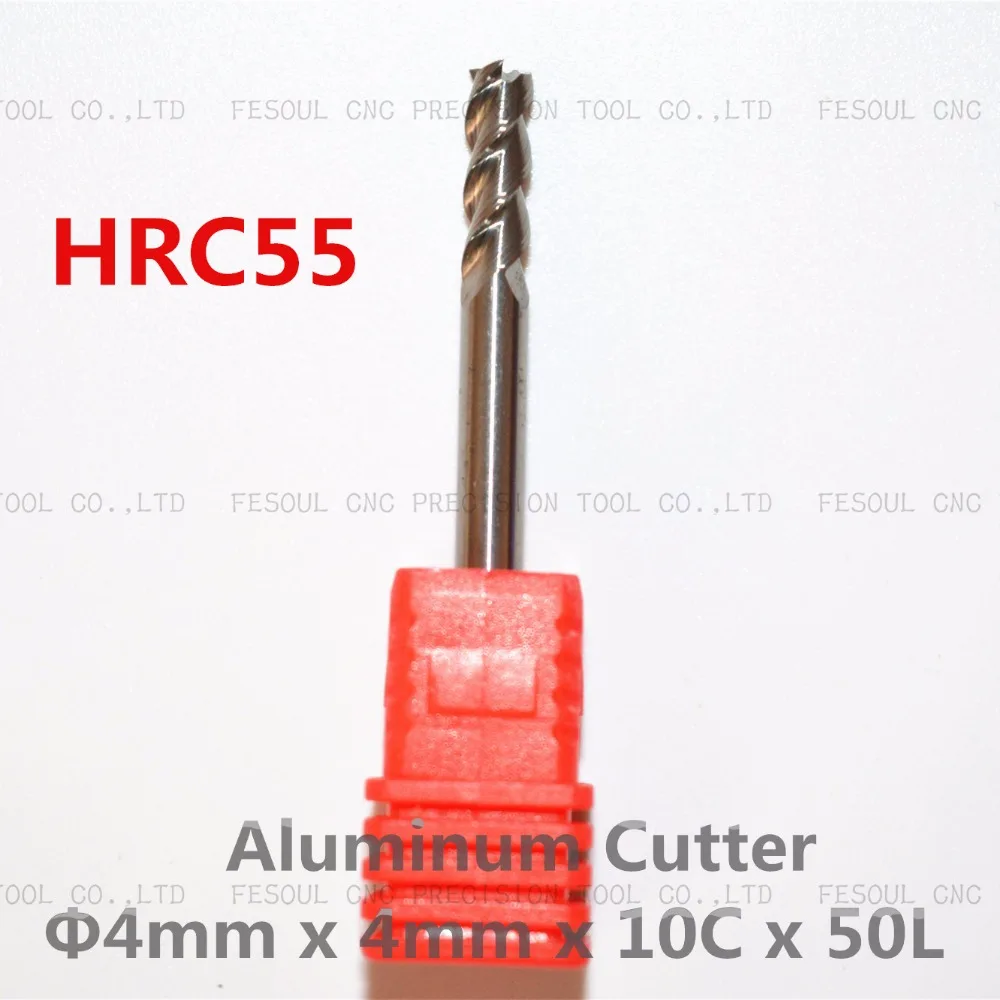 1PCS-4mmx10Cx50L торцевая фреза высокая эффективность обработки твердосплавный