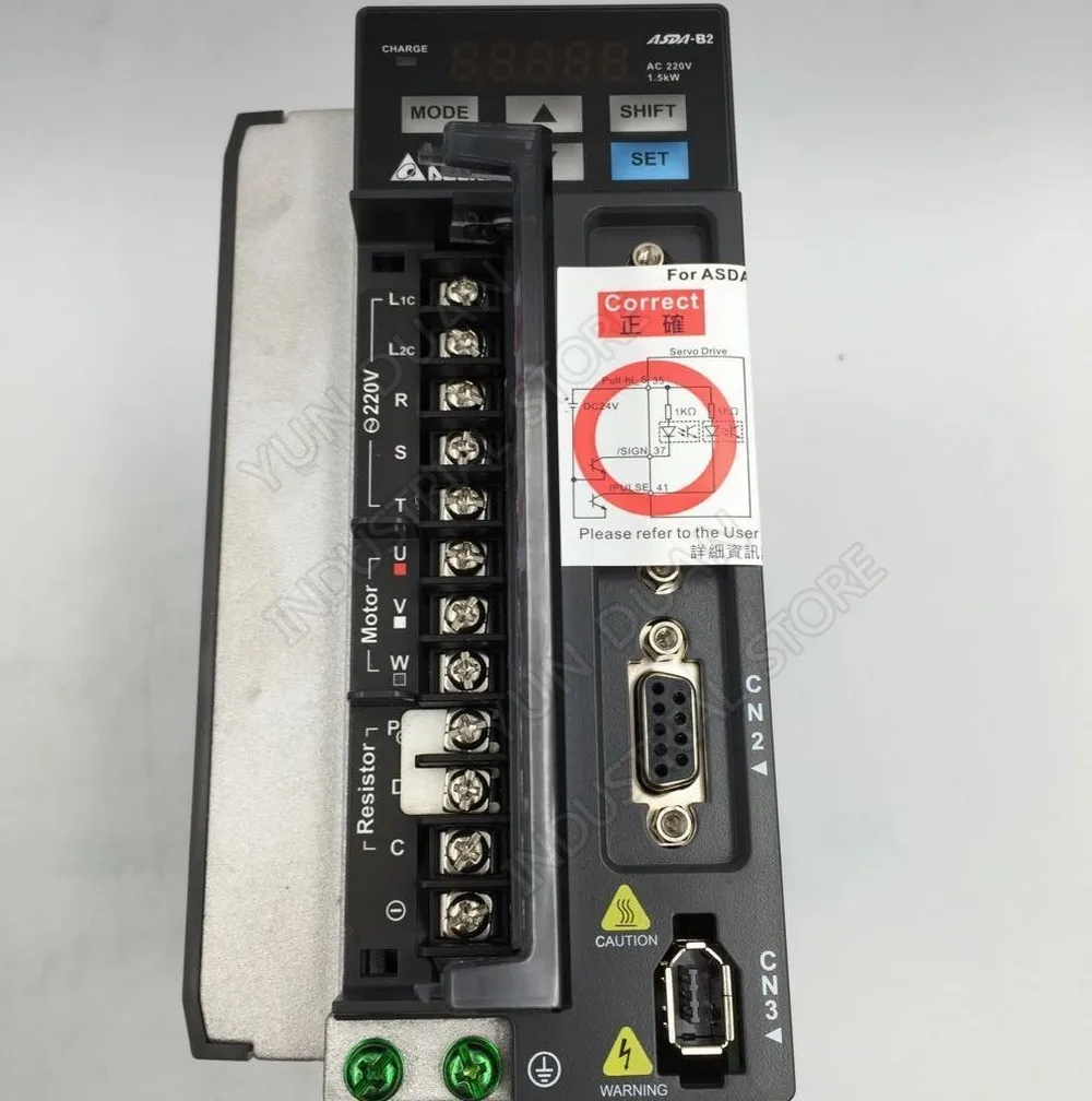 400W B2 Delta Сервопривод переменного тока ASD 0421 B для NEMA24 NEMA32 Motor Новое в