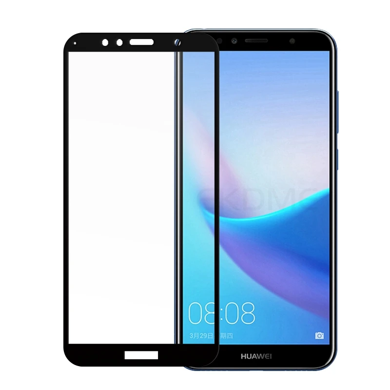 Защитное закаленное стекло с полным покрытием для Huawei Honor 7C Pro/7C (5 7 дюймов)/7S/8X/9X/V30