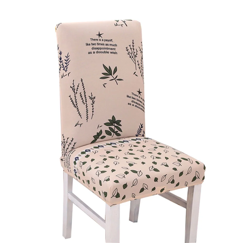 Новое поступление чехлы на кухонные стулья housse chaise стрейч полиэстер спандекс