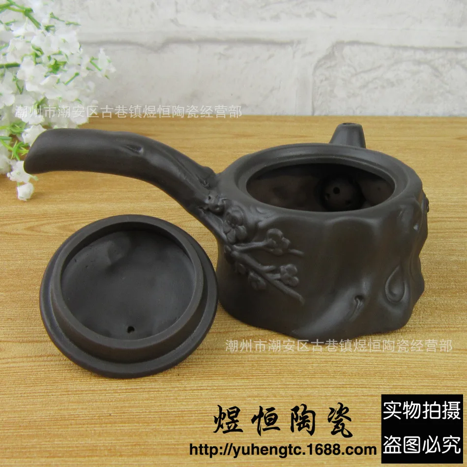 Подлинный чайник yixing 130 мл чайный сервиз из фиолетовой глины Кунг фу китайская
