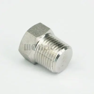 2 &quotNPT Male 304 нержавеющая сталь с шестигранной головкой и твердой заглушкой