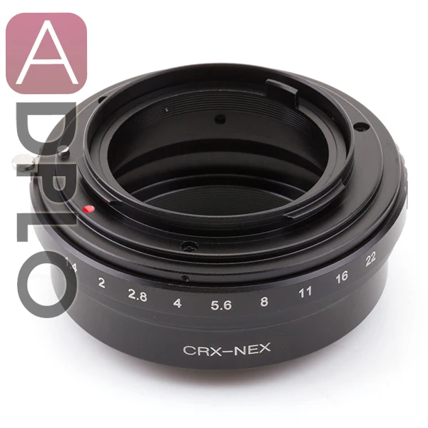 Адаптер Pixco подходит для объектива с креплением dotrex CRX к корпусу камеры Sony NEX E-Mount