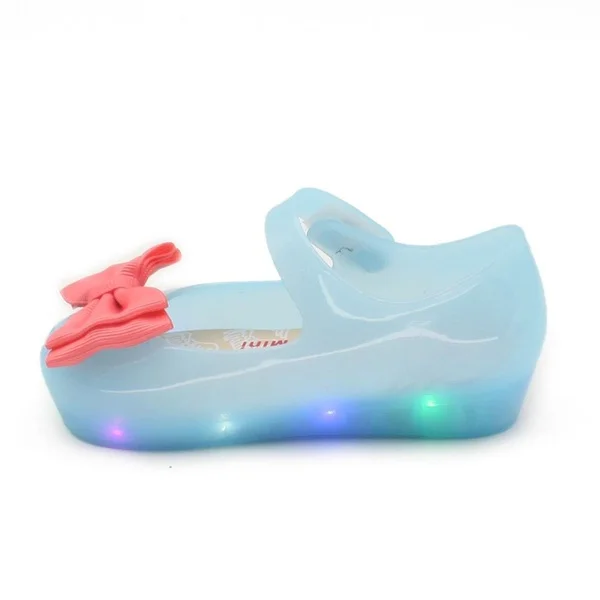 Хит продаж милый светодиодный светильник WOTT для малышей детские сандалии с