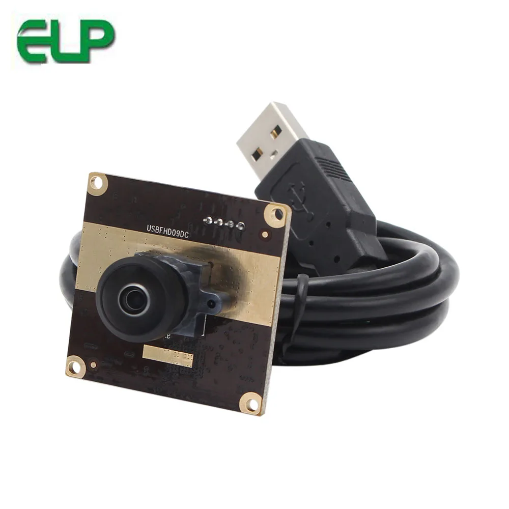 Full HD 1080P USB камера Широкоугольный Рыбий глаз usb модуль камеры с коррекцией искажений