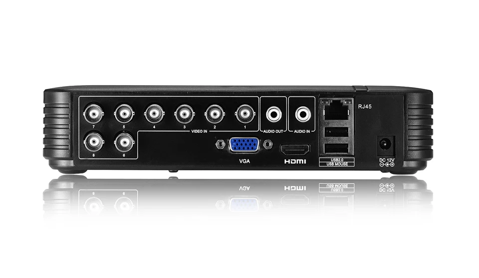 Besder 4 канала 8 каналов AHD DVR видеонаблюдения безопасности CCTV рекордер DVR 4CH 720 P/8CH 1080N Гибридный DVR для аналогового AHD IP