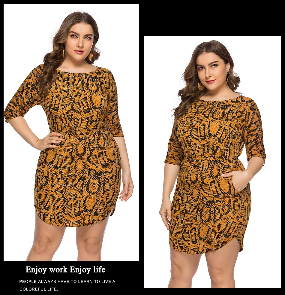 МК Лето Новое поступление WomensPlus Размеры миди neon платье 4XL 5XL 6XL Модные женские принт Сетчатое платье