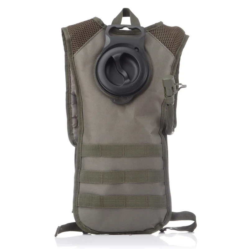 Открытый 2.5L большой мешок воды Molle Гидратации Рюкзак Пакет Военная Тактическая Охота Велоспорт Туризм Кемпинг езда компактный кожи