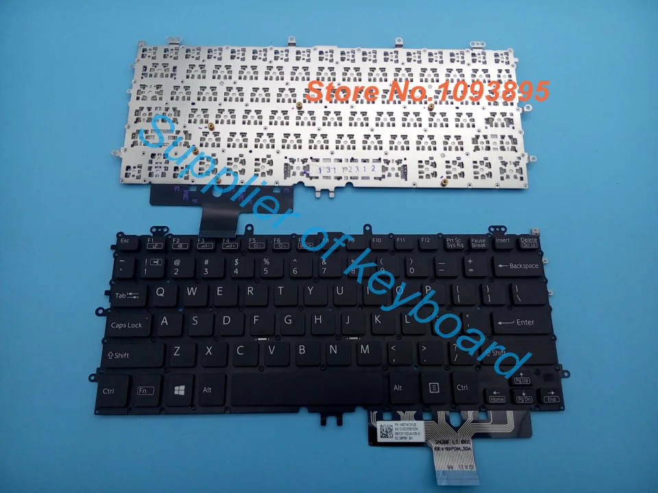 Новая английская клавиатура для SONY Vaio multi-flip SVF111 SVF11 fit11a fit 11 черная ноутбука на