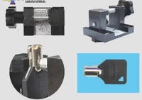 newst tubular key clamps for fully automatic key cutting machine a9 e9 x6 a5 for tubular
