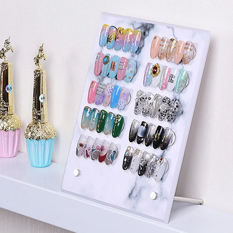 Новое поступление высокое качество накладные ногти Совет искусство дисплей