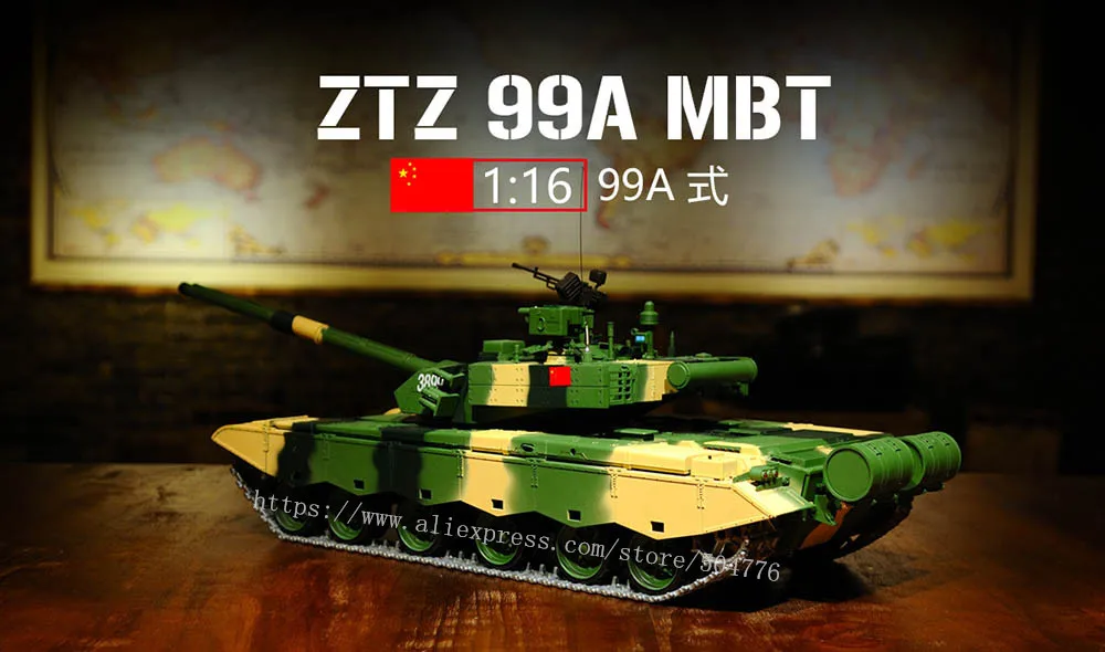 6 0 Новая версия с инфракрасной системой сражения Китай ZTZ 99A боевой танк дистанционным управлением 3899a 1 HL
