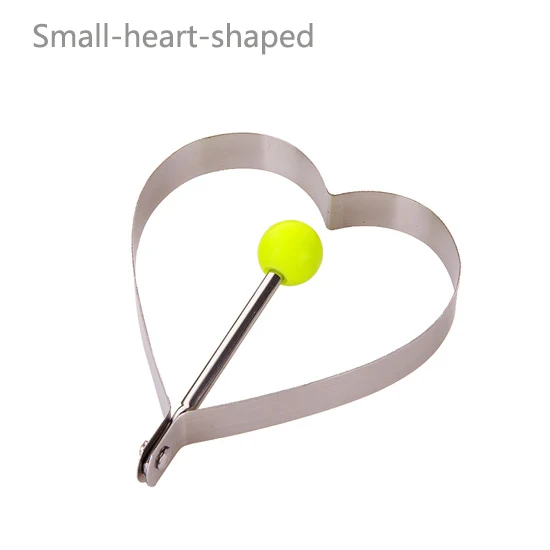 small love Кухонная Форма для яиц из нержавеющей стали, форма для блинов, кухонная форма для приготовления пищи, обжаривание яиц, омлетная форма - Цвет: small love