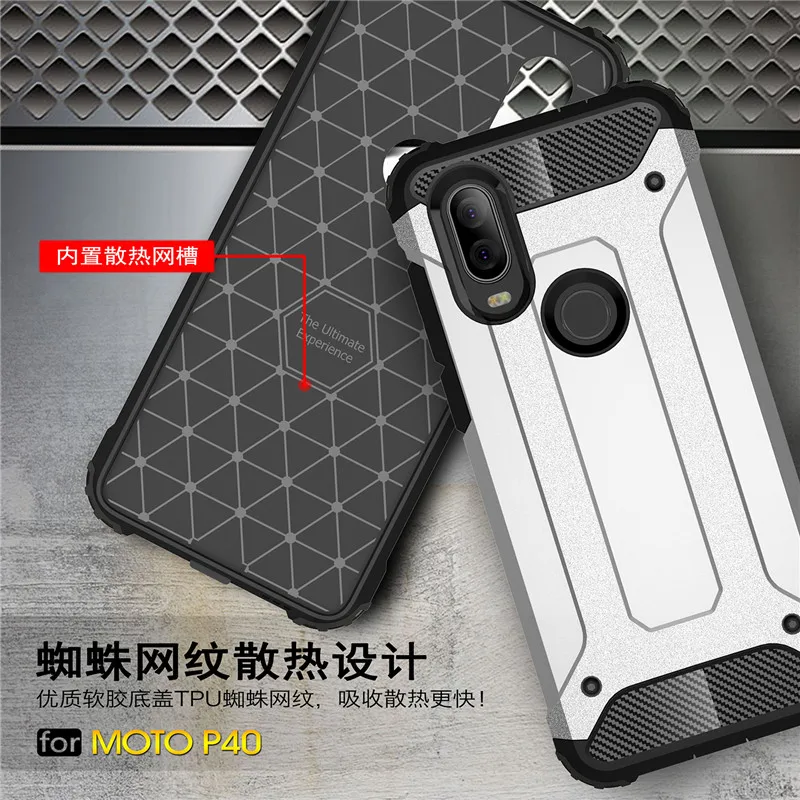 Чехол для Motorola Moto P40 новый роскошный противоударный чехол смартфона задняя