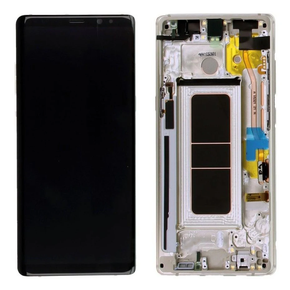 10 шт. новый оригинальный AMOLED ЖК-дисплей 6 3 дюйма для SAMSUNG Galaxy Note 8 N9500 N9500F сенсорный