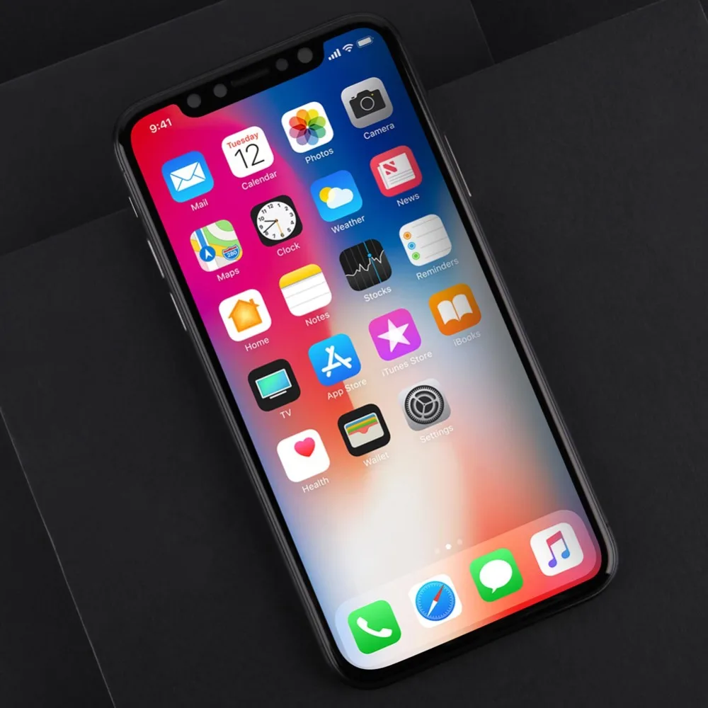 NILLKIN 3D AP+ MAX закаленное стекло для iPhone XS полное покрытие антибликовое защитное стекло закаленное для iPhone X
