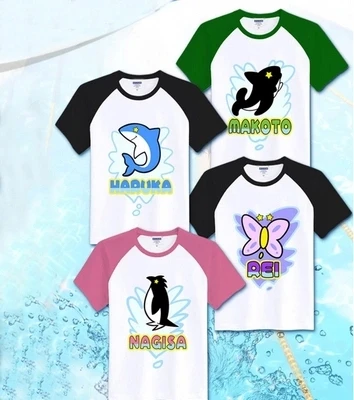 Бесплатно! Iwatobi Swim Club Костюм для косплея Nanase Haruka Тачибана Макото Хадзуки Нагиса