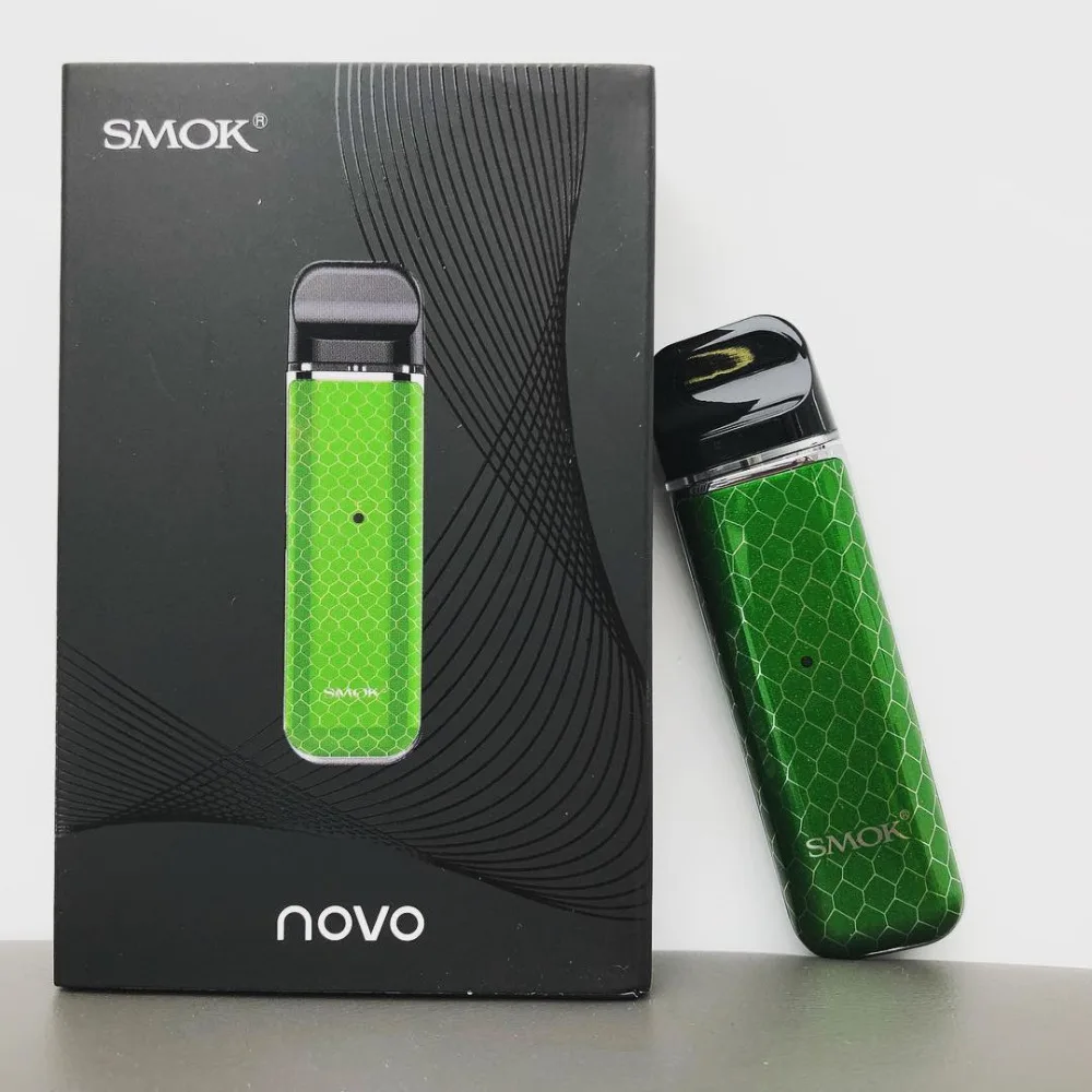 В наличии! SMOK NOVO набор 450mAh Novo устройство 2 мл Pod испаритель электронные сигареты Vape