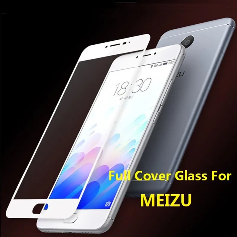 Полное покрытие из закаленного стекла для Meizu M3 M5 Note M3E M5S MX6 6 S Pro6 Plus U10 U20 M 5S X6