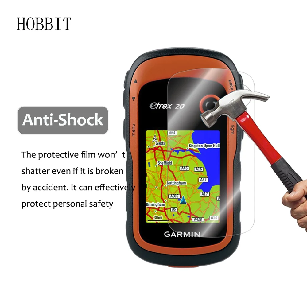 Ручной GPS-навигатор для Garmin eTrex 10 20 30 Взрывозащищенная защитная пленка экрана 3 шт.