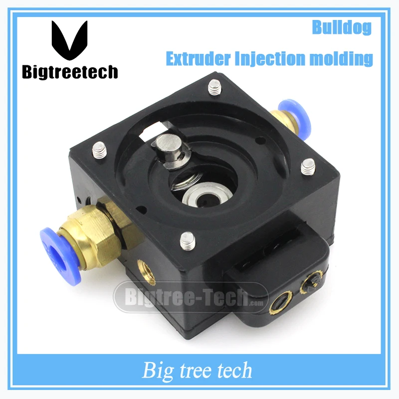 1pcs3D принтер DIY Reprap Bulldog экструдер для литья под давлением детали пульта ДУ 1 75 3 мм