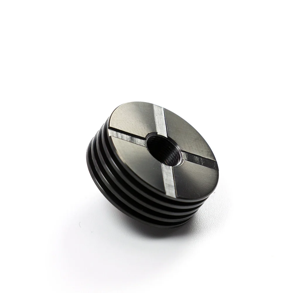 22mm black 510 адаптер с капельным наконечником теплоотвод металлический 22 мм 24 мм 25 мм для 510 нить RDA RTA RDTA атомайзер электронные сигареты Vape аксессуары - Цвет: 22mm black